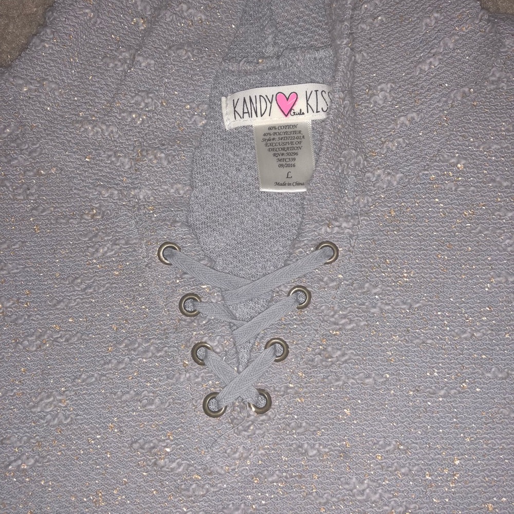 SOLD 🚫Two Cute Kandy ❤️ Kiss Shirts with Hoodies! - Picture 7 of 7